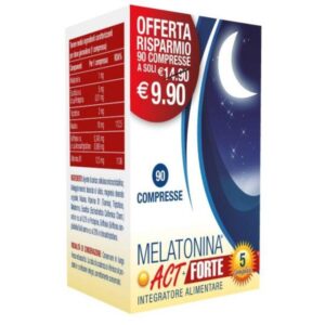 melatonina act forte compresse